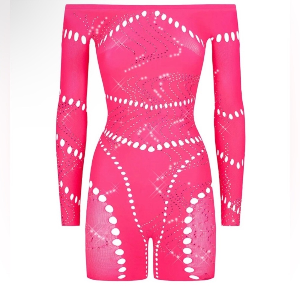Poster Girl Sonya Jumpsuit Hot Pink